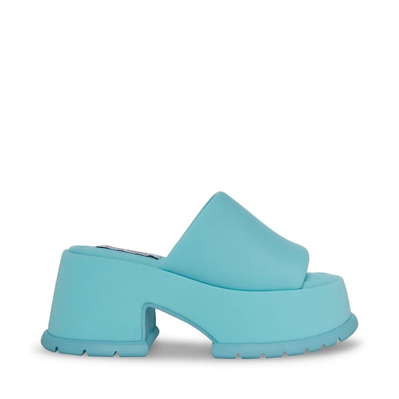 Steve Madden Chunky Shelly Platform Mules, Size 10 - Picture 1 of 2